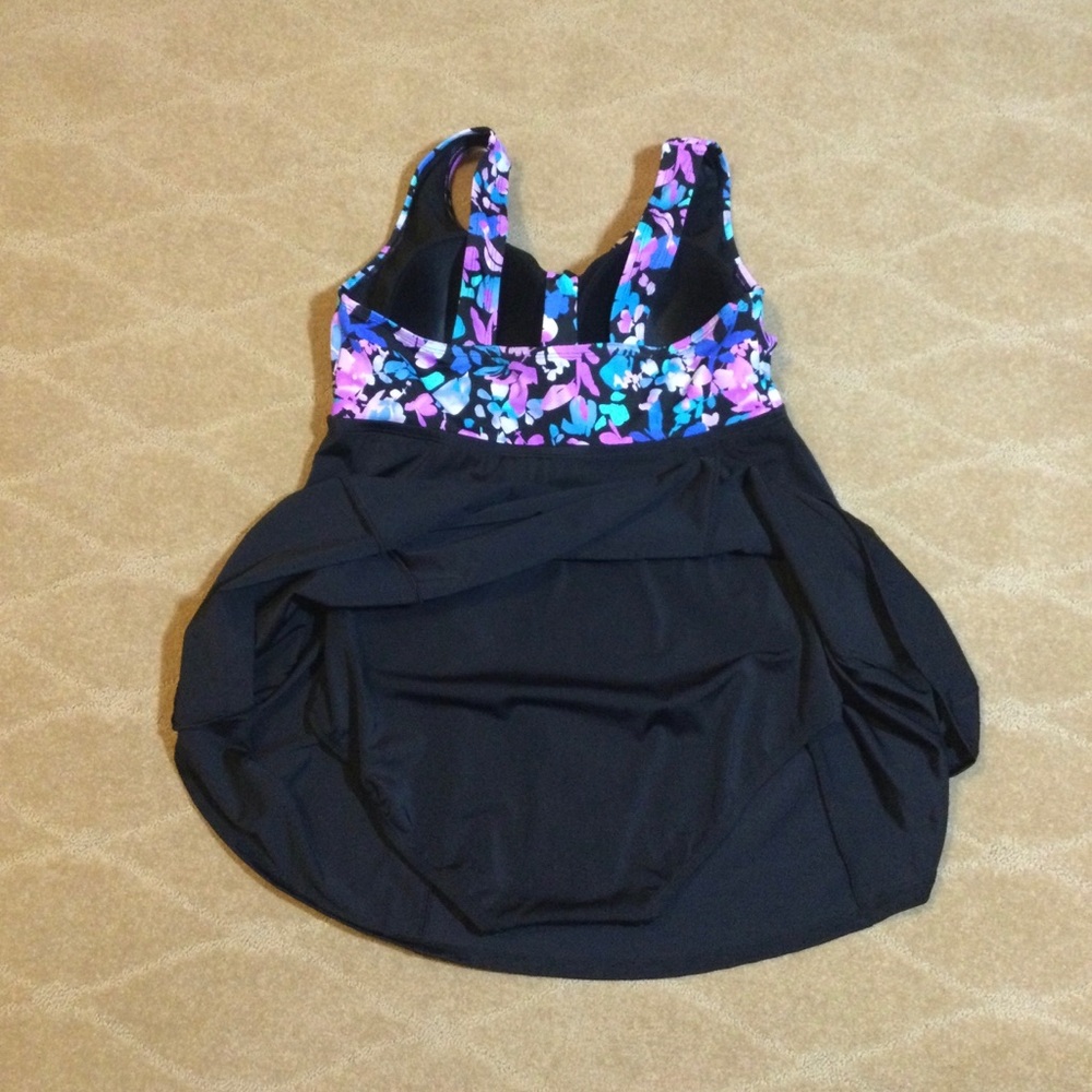 Swimsuits For All NWOT Tie-Front Swimdress, 18 - Picture 5 of 8